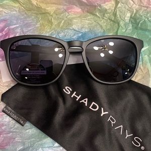 Shady Rays Cypress, Black out polarized lenses.  brand new never worn.